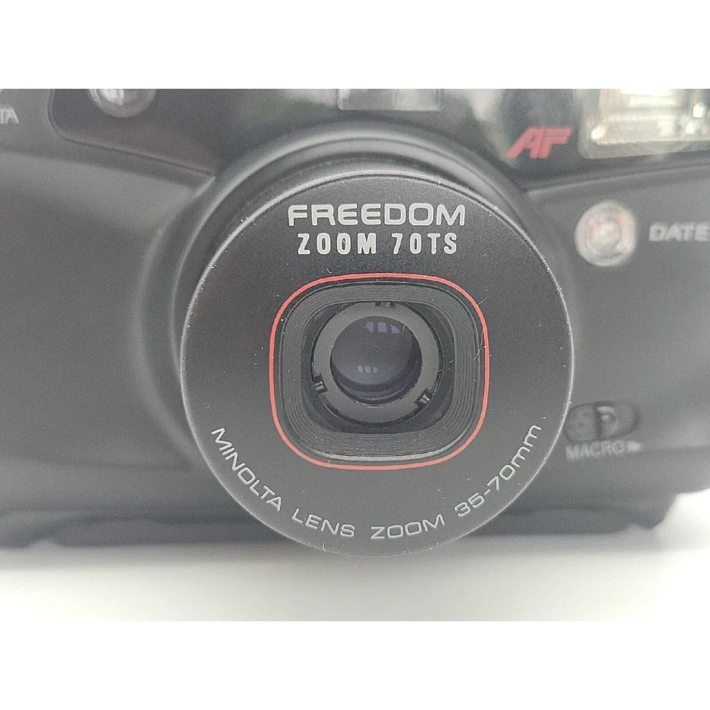 MINOLTA FREEDOM Zoom 70 TS Point Shoot 35mm - Super Rare